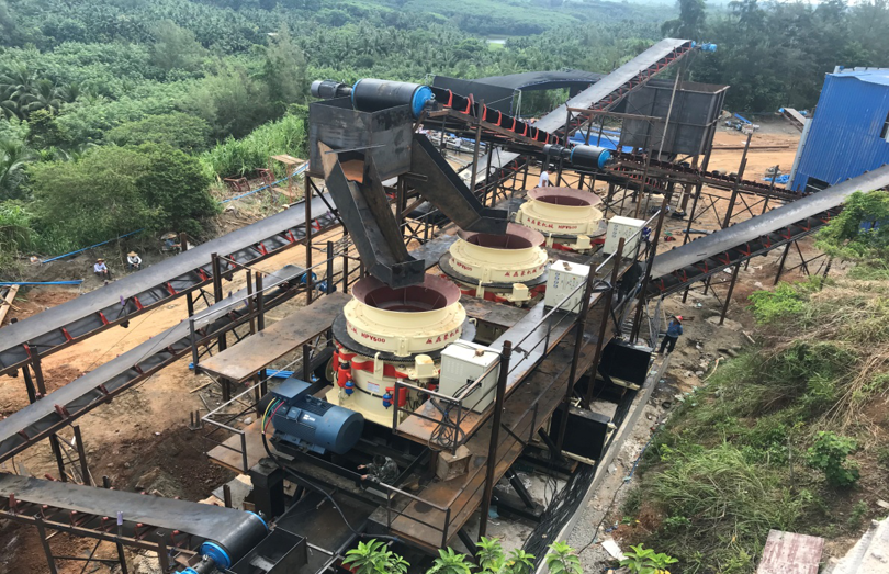 海南省1060環(huán)保碎石生產(chǎn)線